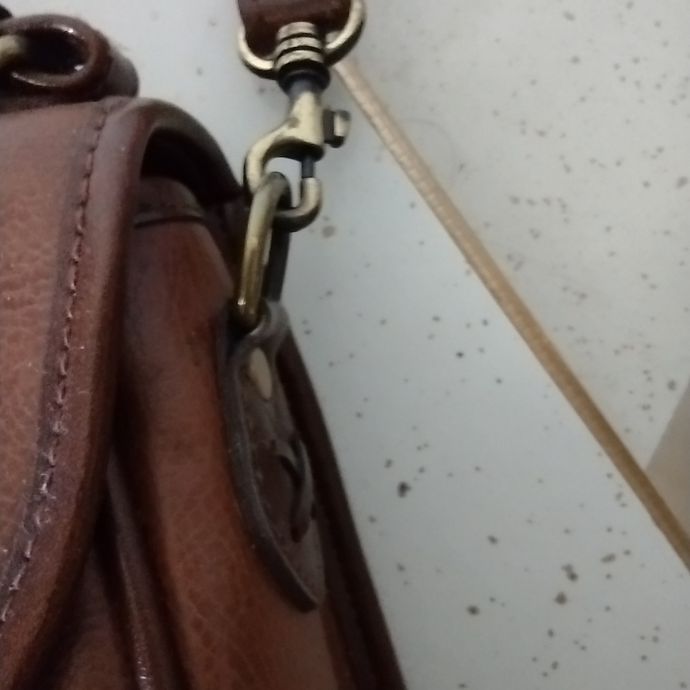 Liz Claiborne Faux Leather Shoulder Bag - Picture 7 of 10